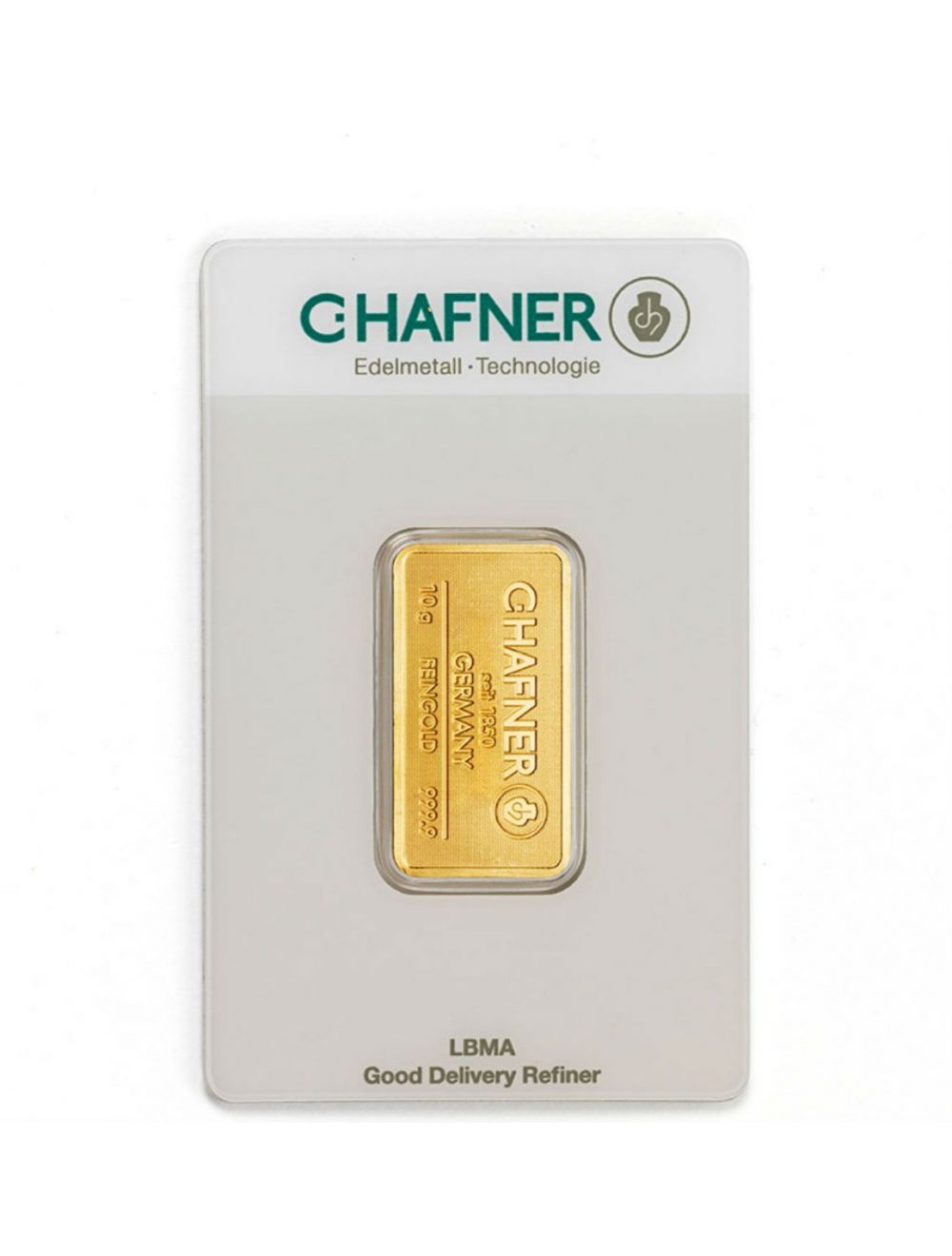C. Hafner gram goudbaar - Goud en Zilver