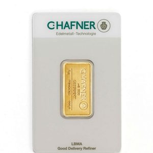 C. Hafner 5 gram goudbaar