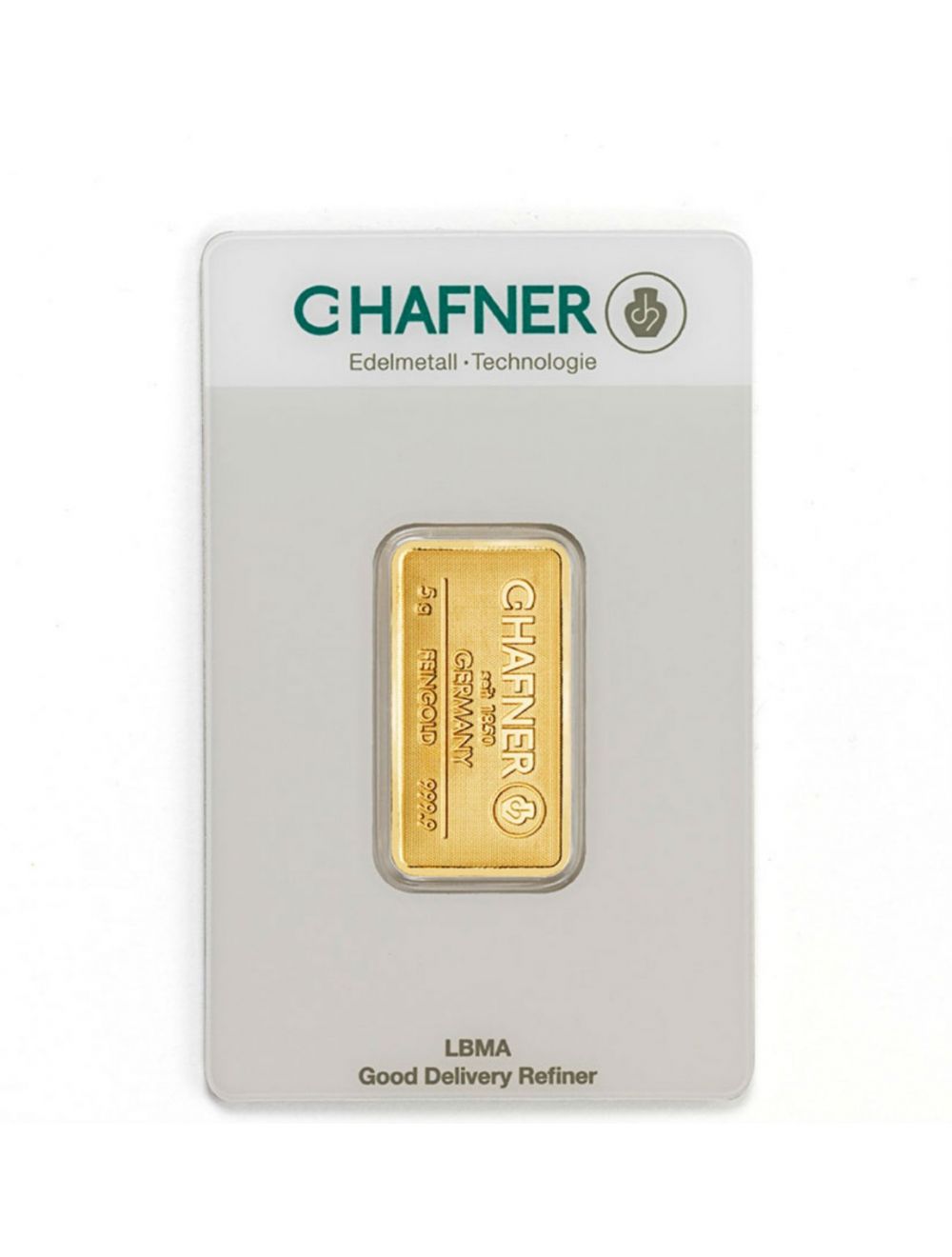 versieren effect verlies uzelf C. Hafner 5 gram goudbaar - Goud en Zilver Nederland