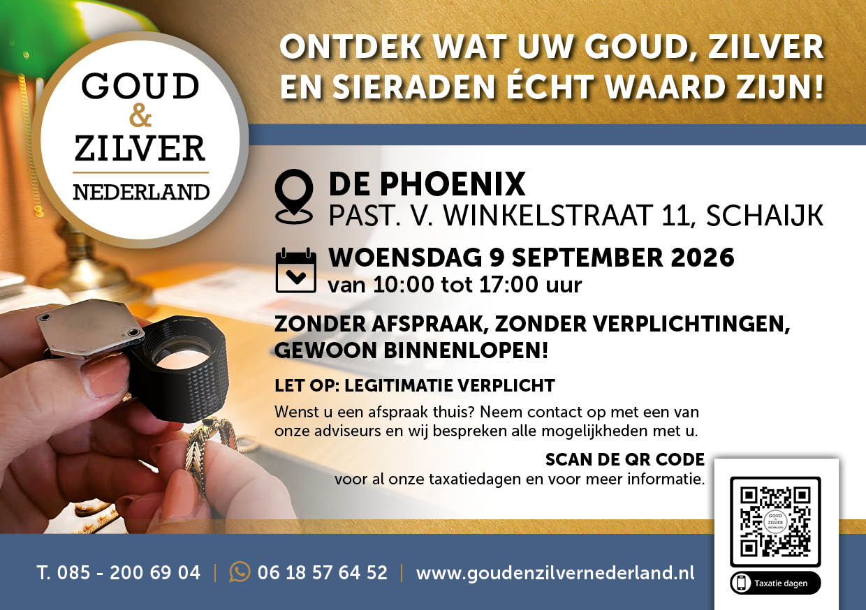 The Phoenix te Schaijk – Taxatie & Inkoop van Goud, Zilver, Sieraden, Antiek, Vintage & Retro
